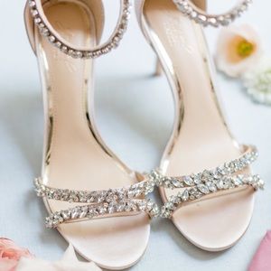 Badgley Mischka Embellished Heels